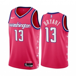 Washington Wizards #13 Thomas Bryant 2022-23 Pink Cherry Blossom City Edition