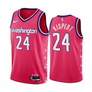Washington Wizards #24 Corey Kispert 2022-23 Pink Cherry Blossom City Edition