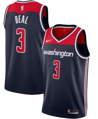 Washington Wizards Navy #3 Bradley Beal Statement Edition Swingman Stitched NBA
