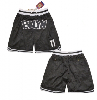 Brooklyn Nets Black Mitchell&Ness Shorts (Run Small)