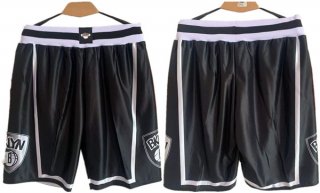 Brooklyn Nets Black Shorts (Run Small) 2