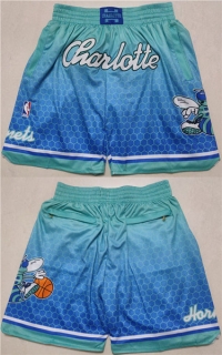 Charlotte Hornets Blue Mitchell & Ness Shorts (Run Small)