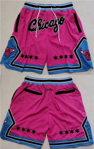 Chicago Bulls Pink Shorts (Run Small)