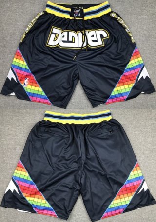 Denver Nuggets Navy Shorts (Run Smaller)