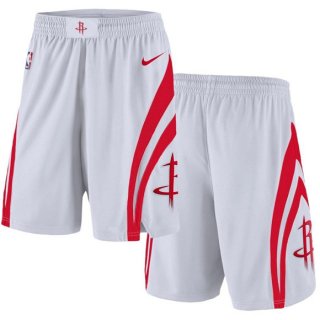 Houston Rockets Classic White Shorts (Run Smaller)
