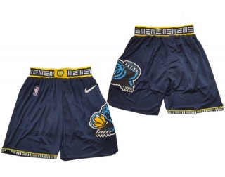 Memphis Grizzlies 75th Anniversary Navy Shorts (Run Small)