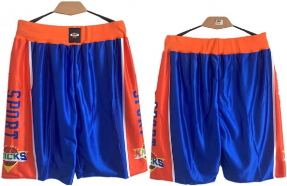 New York Knicks Blue Shorts (Run Smaller)