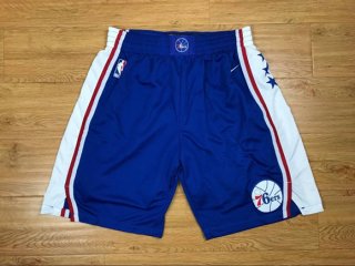 Philadelphia 76ers Blue NBA Shorts (Run Smaller)