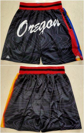 Portland Trail Blazers Black Shorts (Run Smaller)