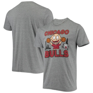 Chicago Bulls Gray Basketball T-Shirt