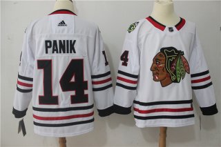 Adidas Chicago Blackhawks #14 Richard Panik White Stitched NHL Jersey