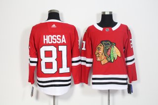 Adidas Chicago Blackhawks #81 Marian Hossa Red Stitched NHL Jersey