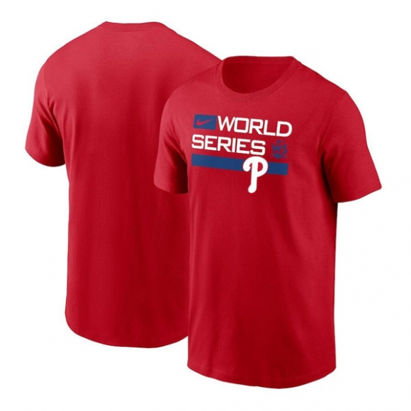 Philadelphia Phillies Red 2022 World Series T-Shirt