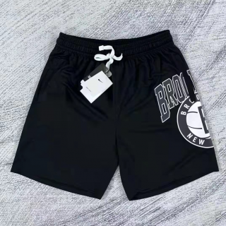 Brooklyn Nets black men shorts