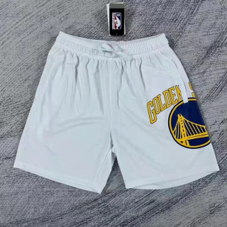 Golden State Warriors white men shorts