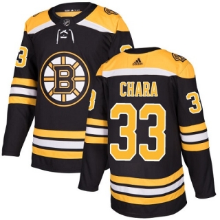 Adidas Boston Bruins #33 Zdeno Chara Black Stitched NHL Jersey