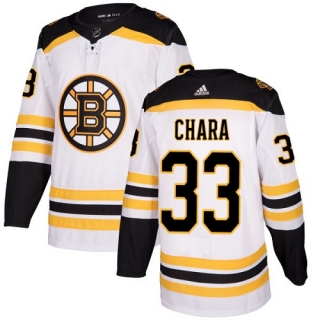 Adidas Boston Bruins #33 Zdeno Chara White Stitched NHL Jersey