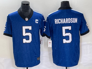 Indianapolis Colts #5 Anthony Richardson Blue 2023 F.U.S.E 40th Anniversary Vapor