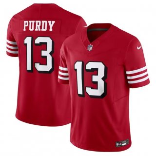San Francisco 49ers #13 Brock Purdy 2023 F.U.S.E. New Red Vapor Untouchable Limited