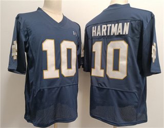 USC Trojans #10 Sam Hartman Navy With Name Stitched Jersey