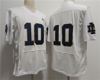 USC Trojans #10 Sam Hartman White Stitched Jersey