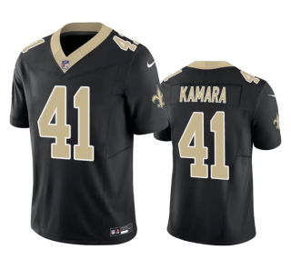New Orleans Saints #41 Alvin Kamara Black 2023 F.U.S.E. Vapor Untouchable