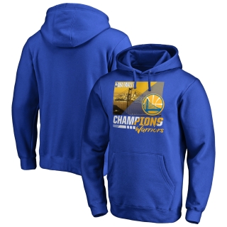 Golden State Warriors Fanatics Branded 2018 NBA Finals Champions Notorious Pullover Hoodie – Royal