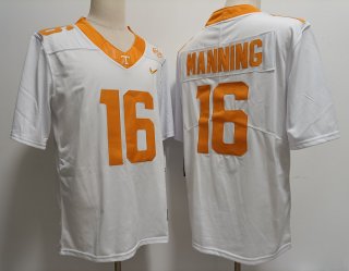 Tennessee Vols #16 Peyton Manning white Stitched Jersey