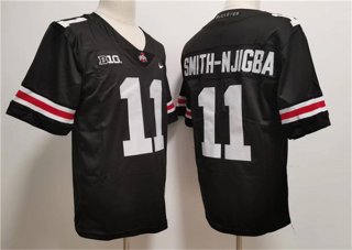 Ohio State Buckeyes #11 Jaxon Smith-Njigba Black 2023 F.U.S.E. Limited Stitched Jersey
