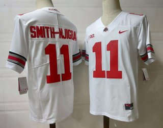 Ohio State Buckeyes #11 Jaxon Smith-Njigba white 2023 F.U.S.E. Limited Stitched Jersey