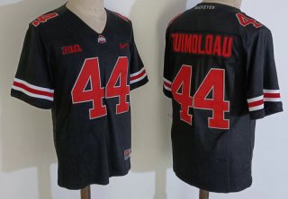 Ohio State Buckeyes #44 black with red Vapor Limited Stitched Jersey