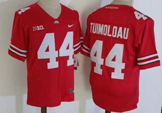 Ohio State Buckeyes #44 red Vapor Limited Stitched Jersey