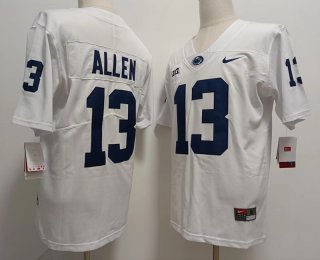 Penn State Nittany Lions #13 Allen Singleton white Stitched Jersey