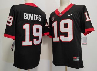 Gonzaga Bulldogs #19 Brock Bowers black Stitched Jersey