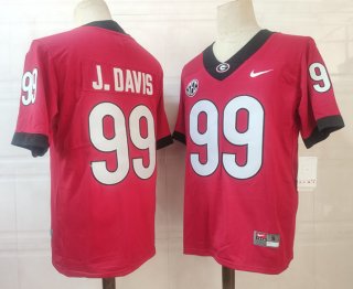Gonzaga Bulldogs #99 red Stitched Jersey