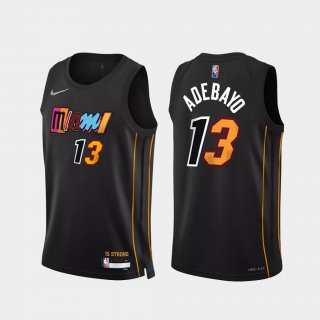 Miami Heat #13 2022 city black jersey