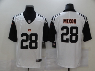 Cincinnati Bengals #28 Joe Mixon color rush limited jersey