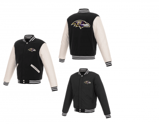 Baltimore Ravens double-sided jacket