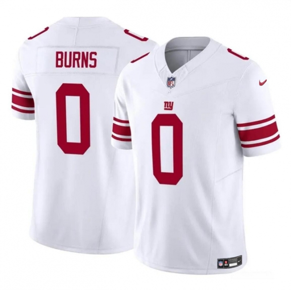 New York Giants #0 Brian Burns White 2023 F.U.S.E. Vapor Untouchable Limited Football