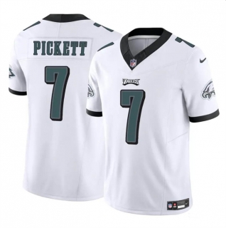 Philadelphia Eagles #7 Kenny Pickett White 2023 F.U.S.E Vapor Untouchable