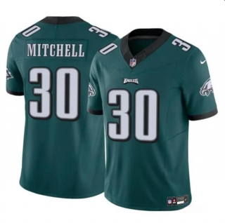 Philadelphia Eagles #30 Quinyon Mitchell Green 2024 Draft F.U.S.E Vapor Untouchable