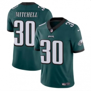 Philadelphia Eagles #30 Quinyon Mitchell Green 2024 Draft Vapor Untouchable Limited