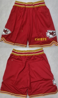 Kansas City Chiefs Red Shorts (Run Small)