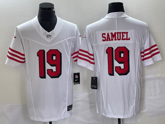San Francisco 49ers #19 Deebo Samuel New White 2023 F.U.S.E. Vapor Untouchable