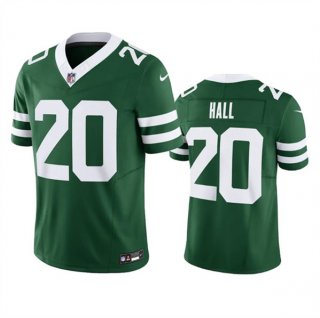 New York Jets #20 Breece Hall Green 2024 F.U.S.E. Vapor Limited Football Stitched Jersey