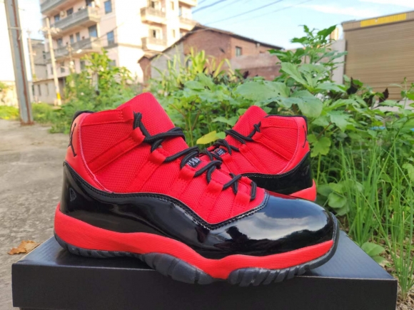 Jordan 11 red men shoes 2