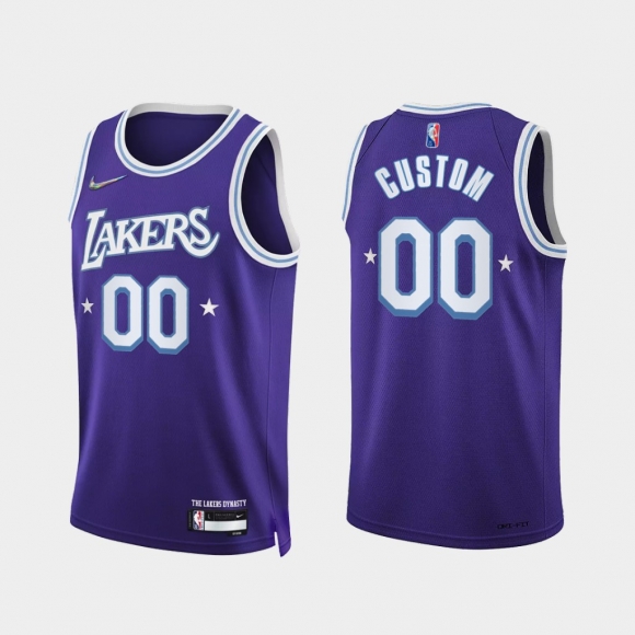 Charlotte Hornets city purple custom jersey