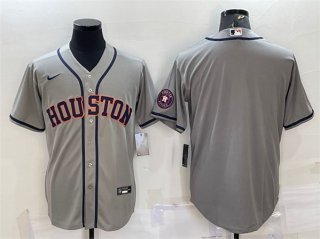 Houston Astros Blank Gray With Patch