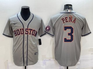 Men's Houston Astros #3 Jeremy Peña