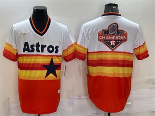 Men's Houston Astros Orange White